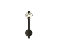 applique da parete in acrilico a led in stile minimalista applique da parete in ottone lampada da parete vintage moda a led spot in metallo adatto per corridoio, loft, passaggio, caffetteria