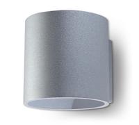 Sollux Lighting Orbis lampada da parete 1x40 W grigio SL.0049