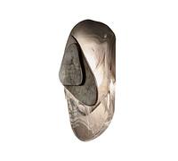 Applique da Parete in Cristallo Nordico, Lampada da Parete Moderna con Attacco G9, Kit di Illuminazione da Parete per corridoio, Soggiorno, Sala da Pranzo, Camera da Letto, Applique da Parete Geo
