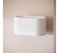 Applique da Parete in Gesso Iluminazione Doppia Merton