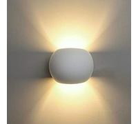 PLAFONIERA APPLIQUE PORTAFARETTO IN GESSO SFERA MONTAGGIO A PARETE LAMPADINA G9