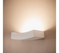 LEDKIA LIGHTING Applique da Parete in Gesso Xirma Bianco R7S