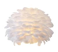 Applique da parete in piuma Applique da parete a LED moderna in piuma creativa a LED con lampadina calda da 12 W per sala da pranzo, soggiorno, camera da letto, ristorante