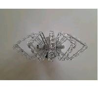Applique da parete in Vetro con cristalli 3 Luci Crown Ideal Lux