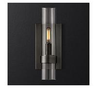 Applique da parete in vetro, moderna base interamente in rame, per camere da letto, balconi e hotel, elegante decorazione per interni per la casa