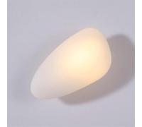 Applique da Parete in Vetro Ovale Nordico Moderno Applique da Parete 5W Lampada di a Luce Calda Arredamento per Interni apparecchio di Illuminazione per Soggiorno Camera da Letto corridoio Veranda