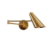 Applique da parete industriale moderna con braccio oscillante regolabile E26 presa 1 luce in ferro Art Fixture perfetto per camera da letto, soggiorno, corridoio e decorazione studio.