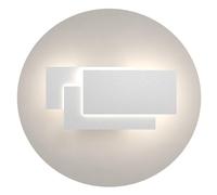 APPLIQUE DA PARETE INTERNI MODERNA 24W LAMPADA MURO LED DESIGN BIANCO NEUTRO ILL