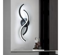 APPLIQUE DA PARETE INTERNO LED 15W 1687LM LAMPADA MURO DESIGN MODERNO 41CM