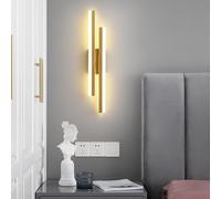 Applique da Parete Interno Moderna 3 Temperature Colore 16W Lampada da Parete
