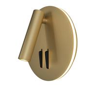 Maytoni Applique a LED ultramoderna con paralume orientabile in metallo Ios 176