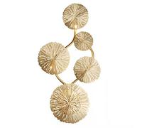 Applique da Parete Interno Moderno Lampada da parete in foglia di loto oro Applique da parete di lusso moderna Apparecchio di illuminazione a parete for soggiorno Camera da letto Comodino Decorazione
