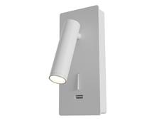 Maytoni Applique da parete con diffusore a led struttura in metallo dal design m [EEK: A+]