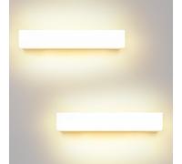 Applique da parete Kingwei 10W EU1320B 2 Pezzi per interno/esterno BIANCO