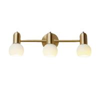 Applique da Parete, Lampada da Parete di Lusso a LED in Rame per Il Bagno, Elegante Lampada da Specchio per Il Trucco, Faro Elegante per camere da Letto e bagni, Ideale per Applica