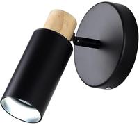Applique da Parete - Lampada da Parete Lampada da Comodino Soggiorno Nero Moderno Minimalista Sfondo Lampada da Parete Vintage s
