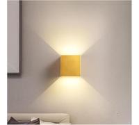Applique da Parete Lampada da Parete Quadrata Moderna Paralume in Vetro Lampada da Parete per Interni Illuminazione Decorativa di Sfondo - Applique da Parete Vintage s