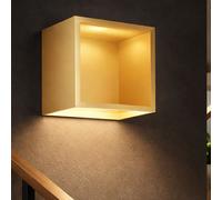 Applique da Parete Lampada da Soggiorno Oro Down Lampada Design LED L 25 CM