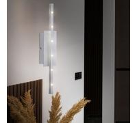 Applique da Parete Lampada di Design LED Cucina Pavimento Spazzolato H 40,5 CM