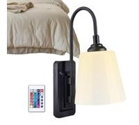 Applique da parete, lampada ricaricabile con telecomando | Montaggio a parete, luce notturna a batteria, per soggiorno, decorazione d'interni, ufficio, appartamento, hotel, negozio