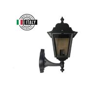 APPLIQUE DA PARETE LANTERNA PICCOLA UP NERA DA ESTERNO 1XE27 NIZZA MORETTI