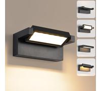 Applique da Parete LED 21W Paralume Inclinabile 240° Design Moderno Esterno IP65