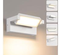 Applique da Parete LED 21W Paralume Inclinabile 240° Tecnologia CCT Esterno IP65