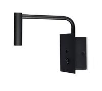 Applique da Parete LED 3W Lampada Design Muro Luce Calda Nero V-TAC VT-2943