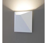 Applique da Parete LED COB 5W Mono Emissione Design Piramide Bianca IP65 Esterni