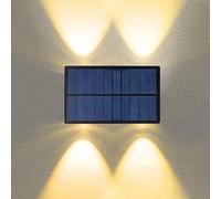 Applique da Parete LED Pannello Solare Luce Up&Down IP65 Giardino Terrazza Viale