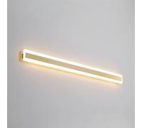 Applique da parete lineare a LED, versatile per interni ed esterni, ideale per specchi, design moderno e lungo, luminosità regolabile, elegante decorazione per la casa, perfetta per qualsiasi spazio