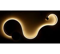 Applique da parete luce led 20w plafoniera bianco design moderno per camera [EEK: A++]