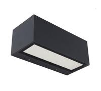 LUTEC Applique LED esterni Gemini 22cm 4.000K, antracite Lutec