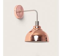 Applique Da Parete Metallo 1 Faretto Per Lampadina E14 Saloon