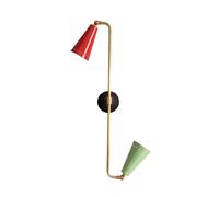 Applique Da Parete Mid-Century-Modern Vtg Sputnik Ottone Lampada