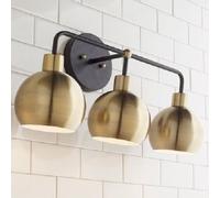 Applique Da Parete Moderna A 3 Bracci Occhiello Ottone Illuminazione Da Interni