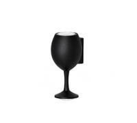 Applique da Parete Moderna a Forma Di Calice,Da da Esterno a Led da 10 W con Corpo in Alluminio e Design a Cda Vino, Impermeabile, Luce Bianca Calda e Morbida, Illuminazidall'Alto Verso il Basso, Idea