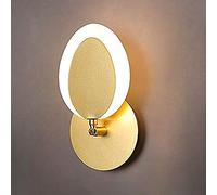 Applique da Parete Moderna a LED per Interni, Decorativa, Lampada da Parete da 8 W, dimmerabile, Tricolore, per Scale, Camera da Letto, corridoio, Bagno, Veranda, Comodino.