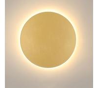 Applique da parete moderna a LED rotonda adatta agli inquilini, illuminazione da parete per corridoio, oro nordico, lampada da parete nera da comodino, lampada da soffitto a cerchio in metallo per sog