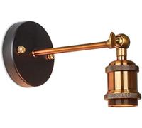 Applique da Parete Moderna, Applique da Parete V-intage Loft, Lampada da Parete a LED con Decorazione Industriale per la casa, Illuminazione da Bagno retrò, Paralume in Ferro, Lampada da Parete p