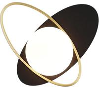 Applique da Parete Moderna in Vetro a Forma di Sfera - Applique da Parete Magic Bean con luci Decorative per Camera da Letto, Comodino, Soggiorno, lampade da Parete, lampade Vintage