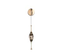 Applique da Parete Moderna per la casa, Lampada da Parete in Vetro a Bolle di Cristallo, Lampada da Parete in Stile Vintage, Lampada da Parete sospesa di metà secolo per Camera da Letto, soggiorn