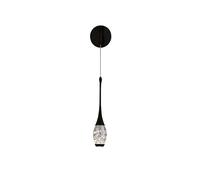 Applique da Parete Moderna per la casa, Lampada da Parete in Vetro a Bolle di Cristallo, Lampada da Parete in Stile Vintage, Lampada da Parete sospesa di metà secolo per Camera da Letto, soggiorn