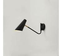 Applique da parete moderna per lettura, lampada artistica a LED con braccio oscillante, per camera da letto, studio, lampada da parete di metà secolo, per soggiorno, cucina, isola, ristoranti, bar/bia