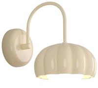 Applique da parete moderna rosa per cameretta dei bambini, paralume a forma di fiore arancione, lampada da parete moderna nordica di metà secolo con lampadina dimmerabile bianco latte, lampada da pare