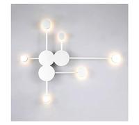 Applique da Parete Moderne 6- Big Dipper Creative Iron LED Nordic Minimalist Mounted ing Fixture per Camera da Letto Comodino Soggiorno Bagno Bar Loft Club Sconce ing (C