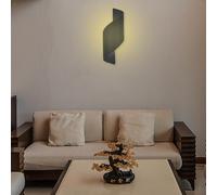 Applique Da Parete Moderne Che Illuminano L'oro Nero Dell'interno Del Giardino