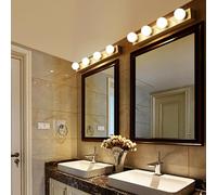 Applique da parete moderne, lampada da parete a LED per specchio da bagno Lampada da parete a specchio per trucco Lampadina su applique a specchio 3000K/4000K/6000K Lampada da parete per armadietto a