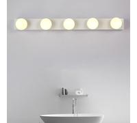 Applique da parete moderne, lampada da parete a LED per specchio da bagno Lampada da parete a specchio per trucco Lampadina su applique a specchio 3000K/4000K/6000K Lampada da parete per armadietto a