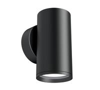 Applique Da Parete Moderno Focus S Alluminio Nero 1 Luce Gu10 10W